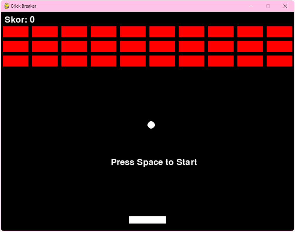 Module 11 - Pygame Brick Breaker